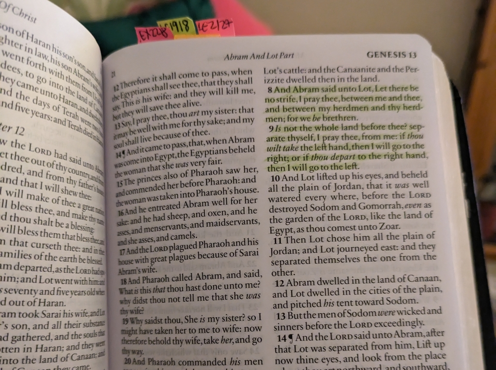 Highlighted Scriptures: Genesis